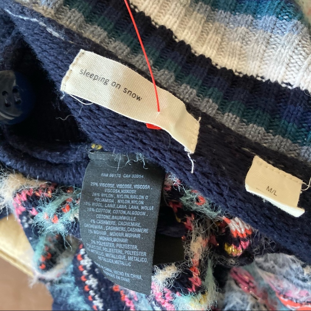 Anthropologie sleeping on snow kimono cardigan - Picture 14 of 16